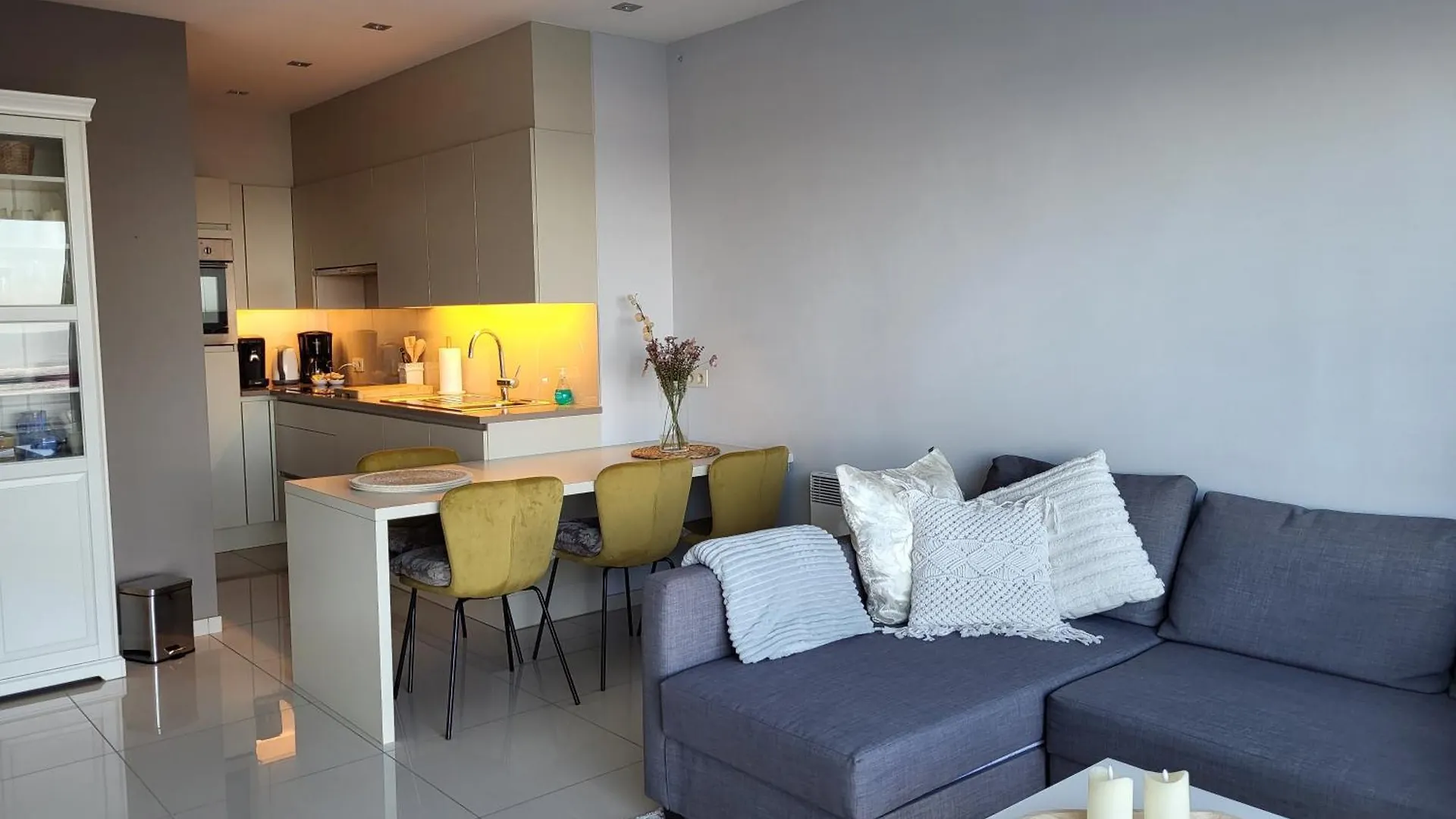 아파트 'Aurore' - Romantic Studio With Seaview 오스텐드